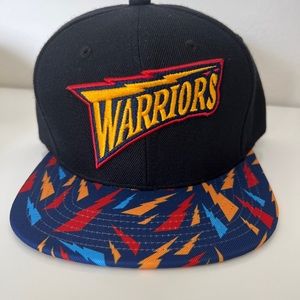 Mitchell & Ness Golden State Warriors Thunder SnapBack confetti